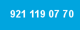 921 119 07 70